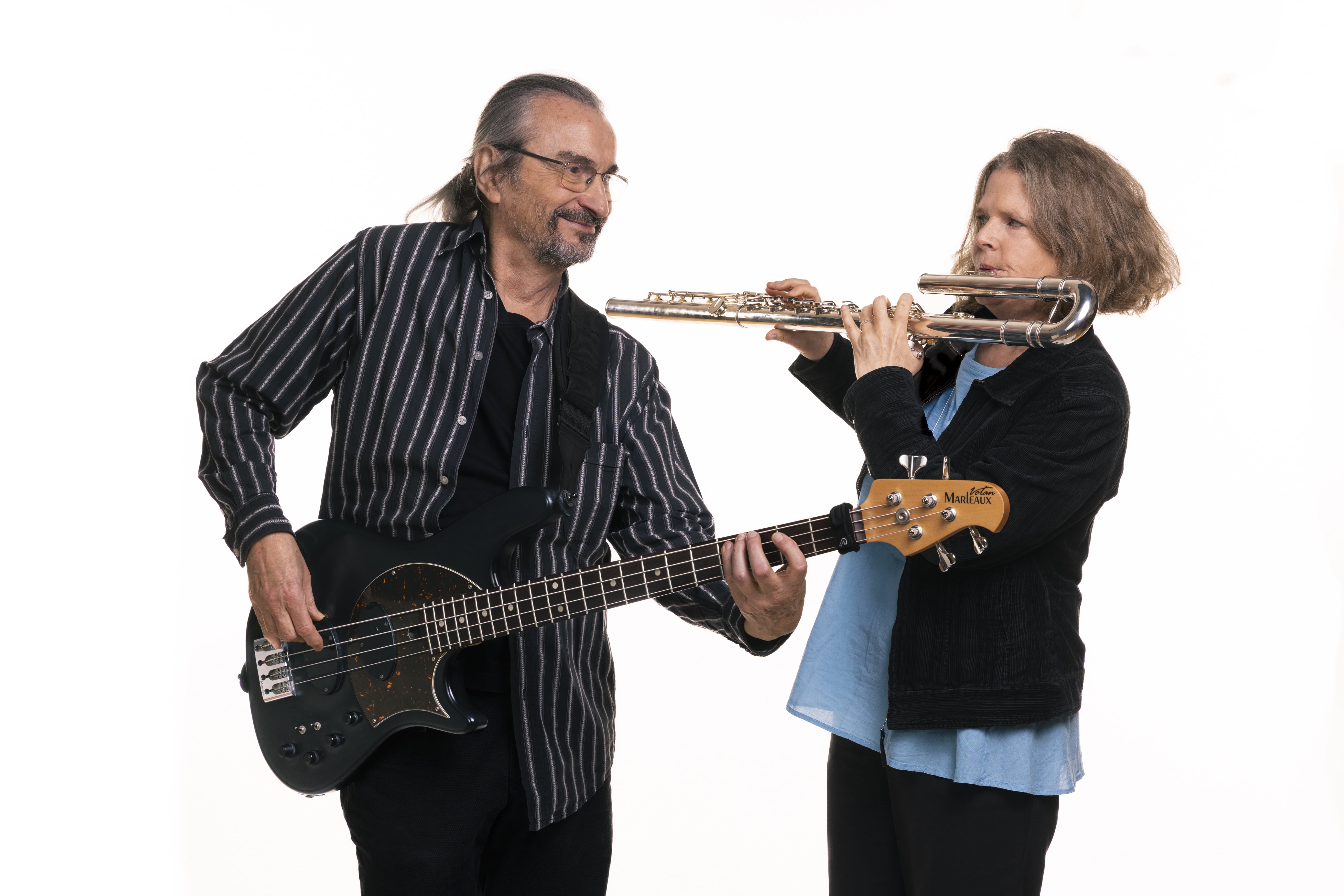 Norbert Dömling, Stephanie Wagner Flute 'n' Bass Elektrolyte Foto Jo Henker